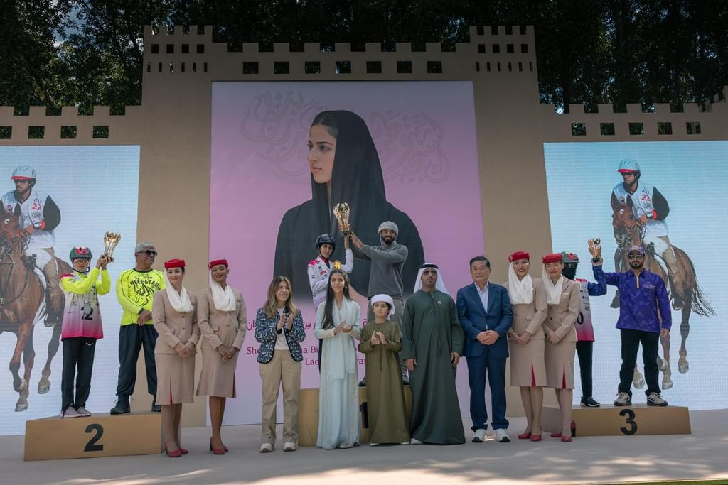 "الفارسة ماسة" تحرز لقب كأس فاطمة بنت منصور للقدرة