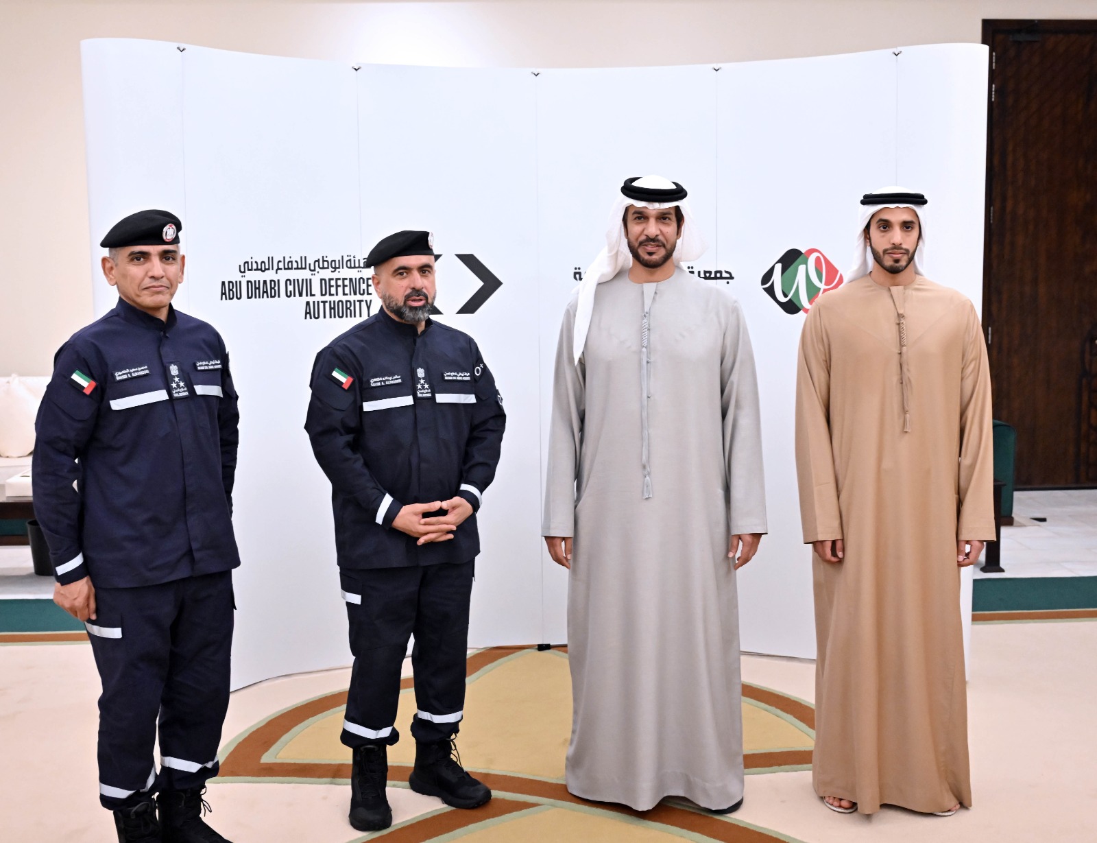 تفاهم بين "واجب" و"أبوظبي للدفاع المدني" لتأهيل متطوعين في السلامة والطوارئ