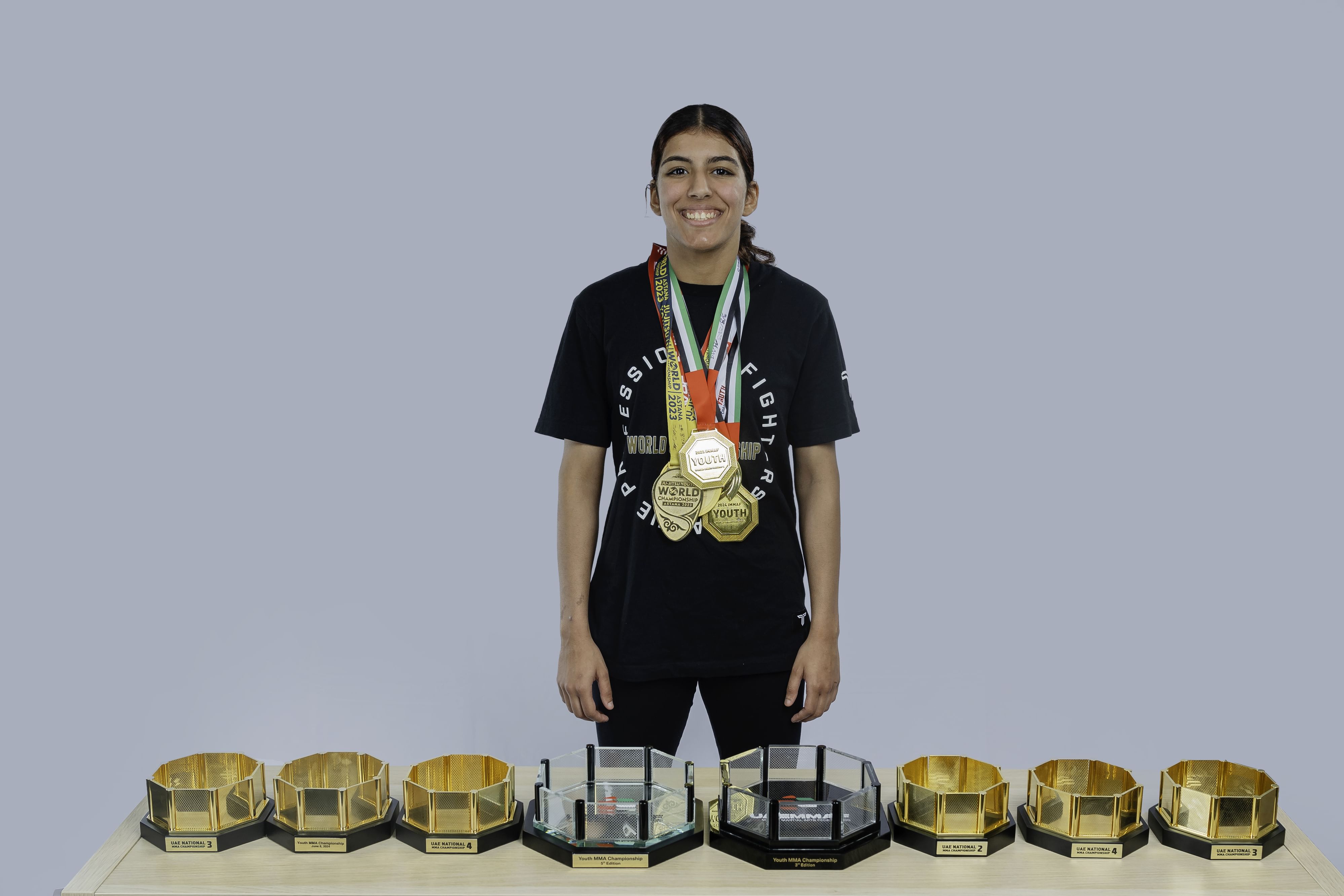 11 دولة تشارك في منافسات رابطة المقاتلين المحترفين بدبي