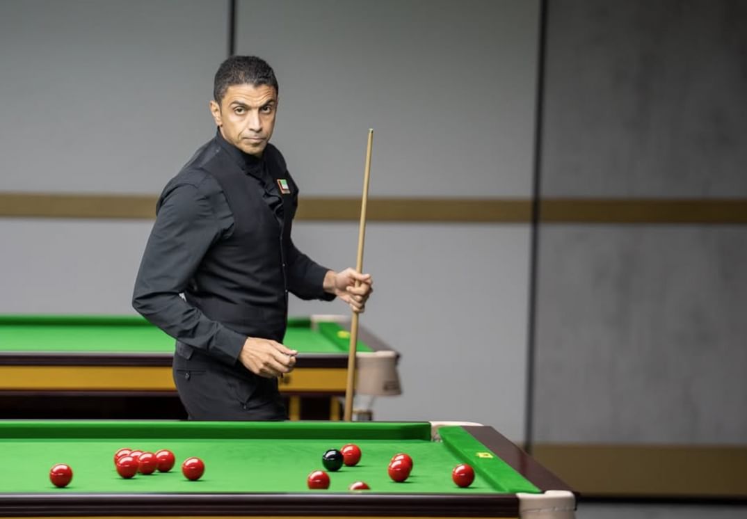 شهاب يفوزه على بطل إنجلترا في تصفيات بطولة ألمانيا لمحترفي السنوكر