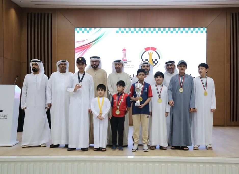 الشارقة يسيطر على ألقاب بطولة الإمارات الفردية للشطرنج