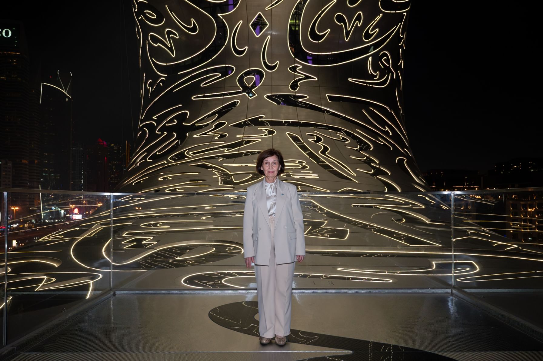 رئيسة مقدونيا الشمالية تزور "متحف المستقبل"