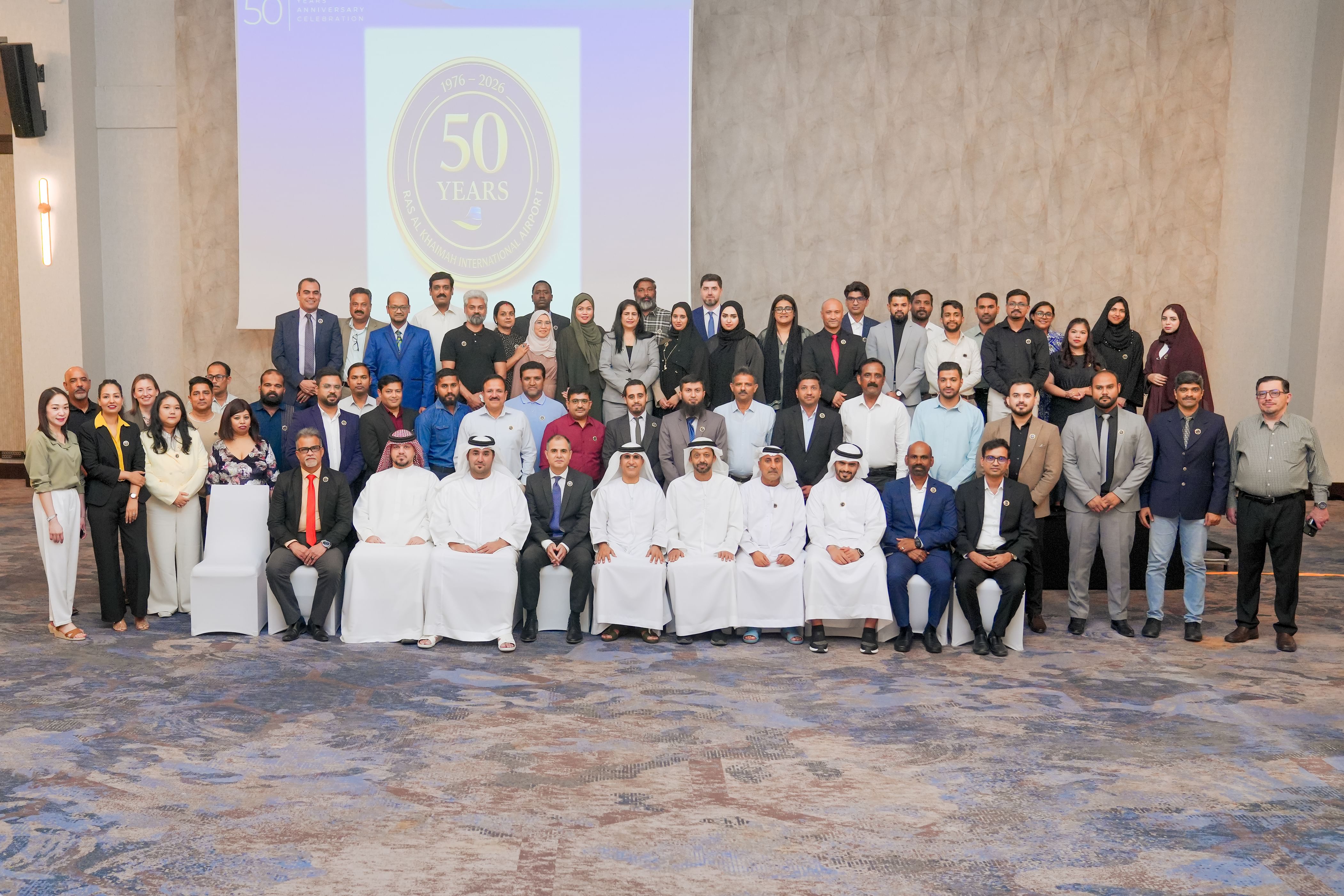 مطار رأس الخيمة الدولي يحتفي بمسيرة 50 عاماً من الإنجازات