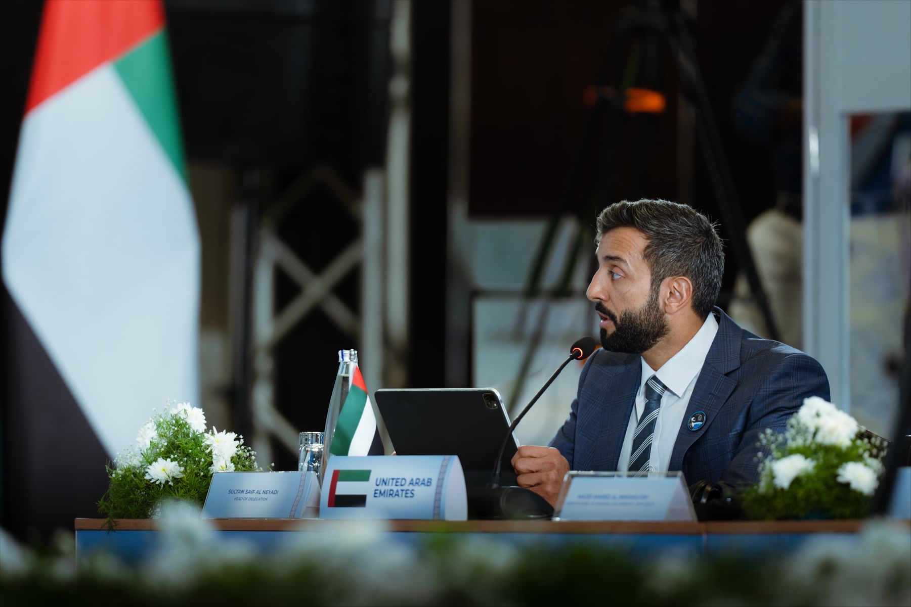 أمام وزراء شباب "بريكس" ..  سلطان النيادي: الإمارات تعتبر الشباب محورا رئيسيا لمسيرة التنمية